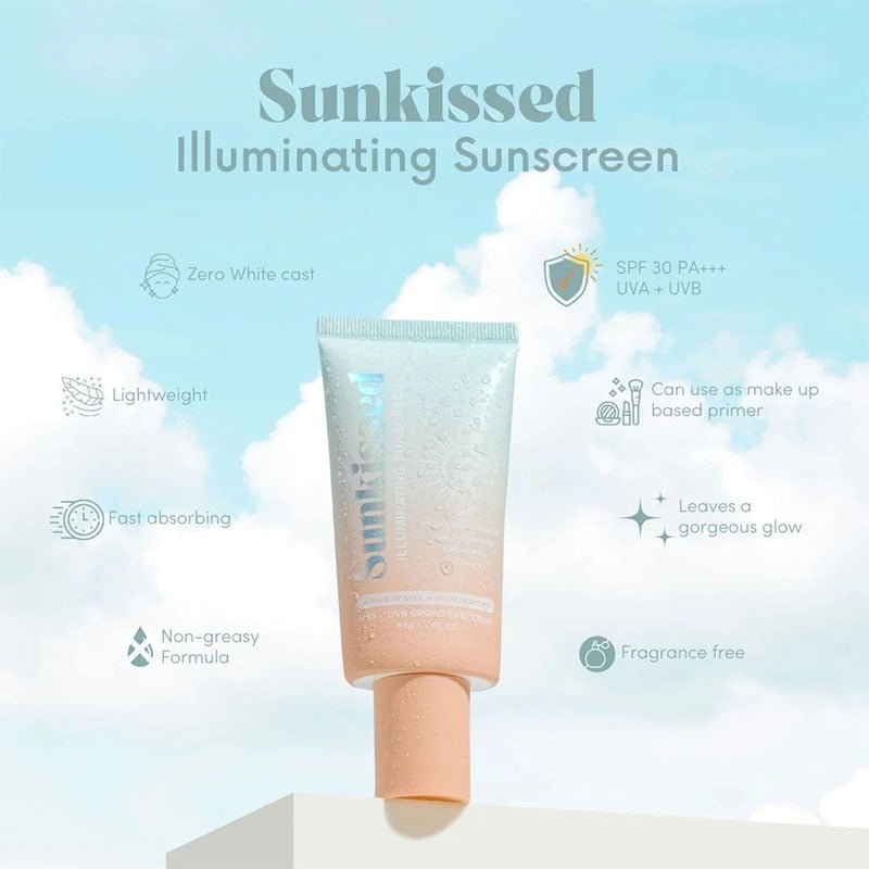 SunKissed-2.jpg Barefaced Sunkissed Illuminating Sunscreen SPF30 PA+++ 50g