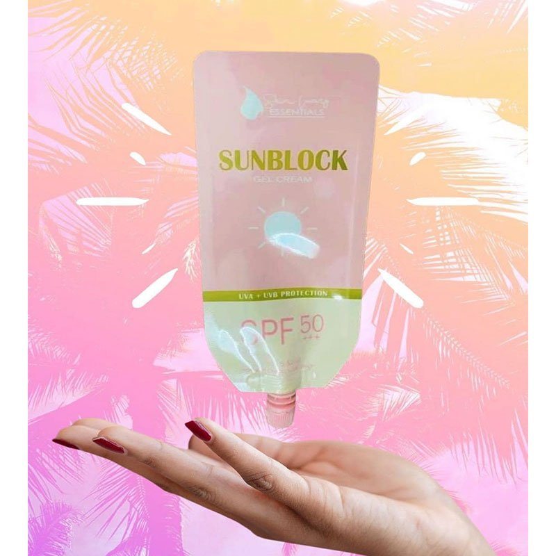 Skin Luxury Essentials Sunblock Gel Cream UVA + UVB Protection Spf 50+++