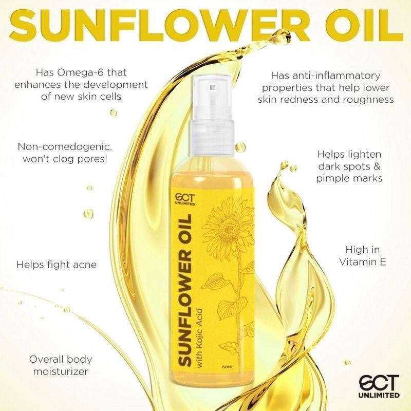Sunflower-Oil-1.jpg ECT Sunflower Oil With Kojic Acid 60ml