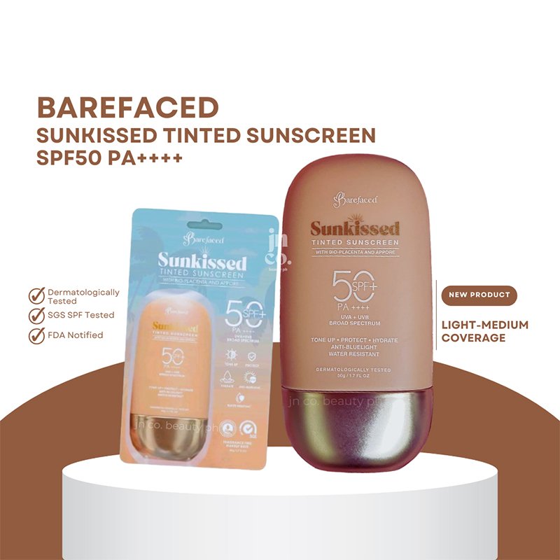 Barefaced Sunkissed Tinted Sunscreen SPF50 PA+++ 50g