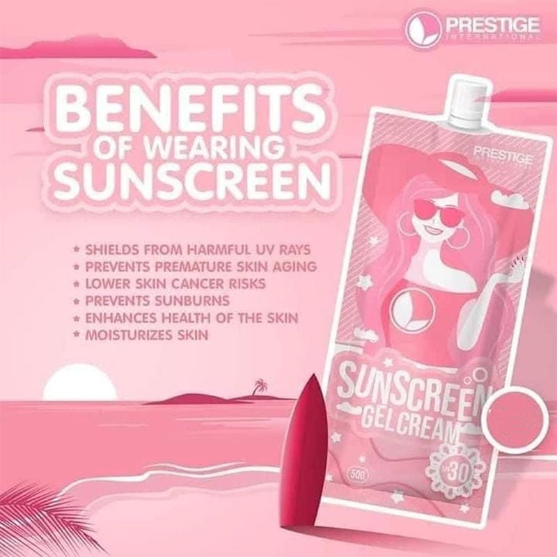 Sunscreen-1-3.jpg Prestige International Sunscreen Gel-Cream SPF 30, 50g