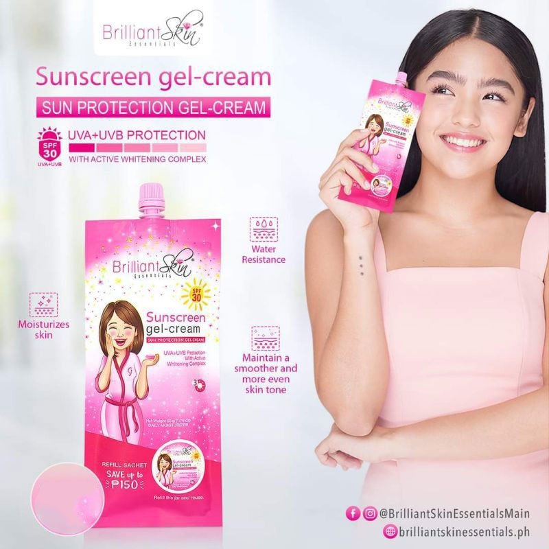 Sunscreen-2-1.jpg Brilliant Skin Essentials Sunscreen Gel Cream SPF30 50 Grams