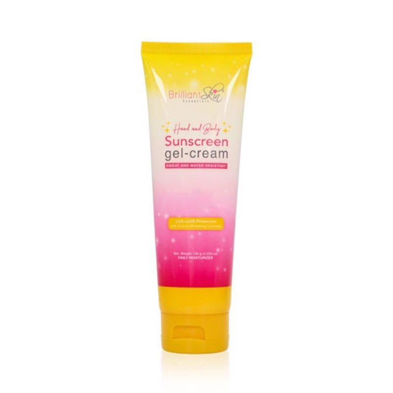 Brilliant Skin Essentials Hand and Body Sunscreen Gel Cream SPF50 Smooth & Protect