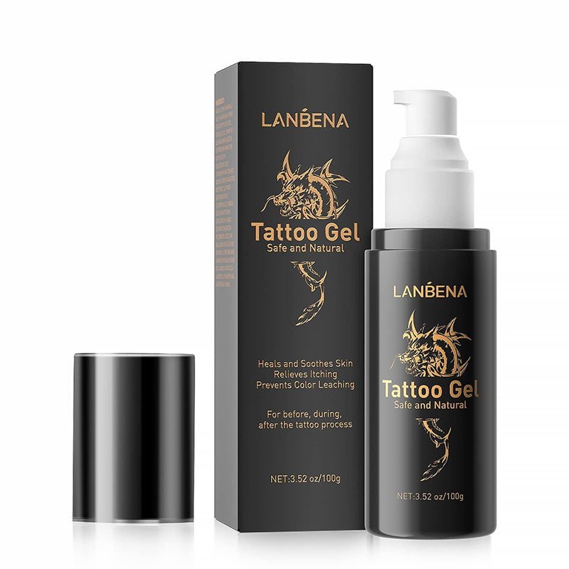 Lanbena Tattoo AfterCare Gel Safe and Natural 100g