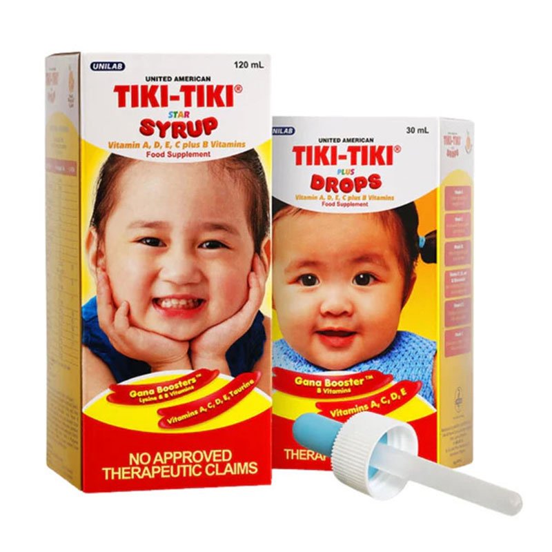 UNILAB United American Tiki-Tiki Drops & Star Syrup Food Supplement