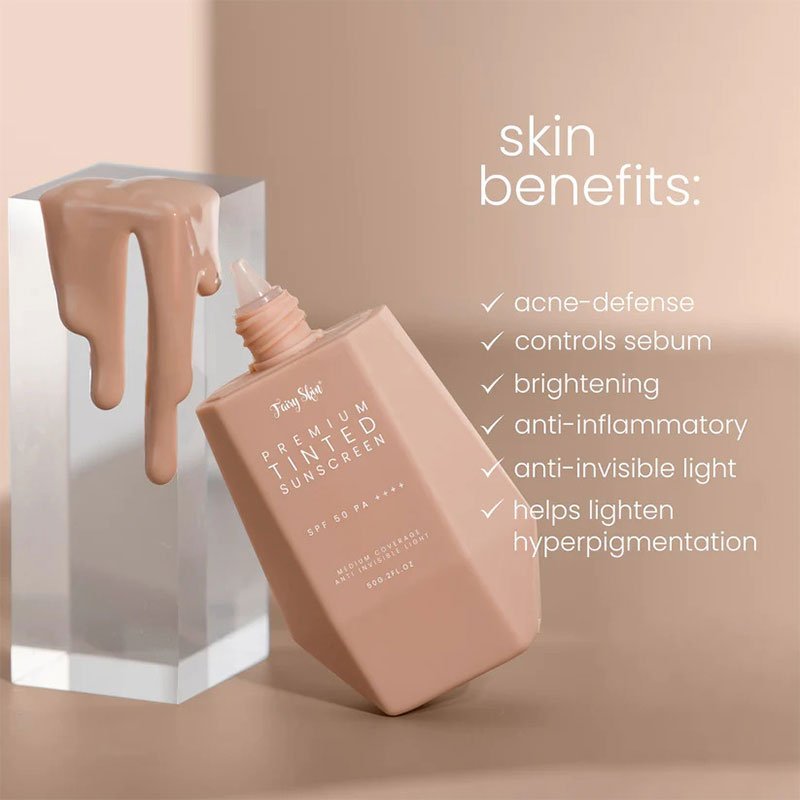 Fairy Skin Premium Tinted Sunscreen SPF50 PA+++++ 50g