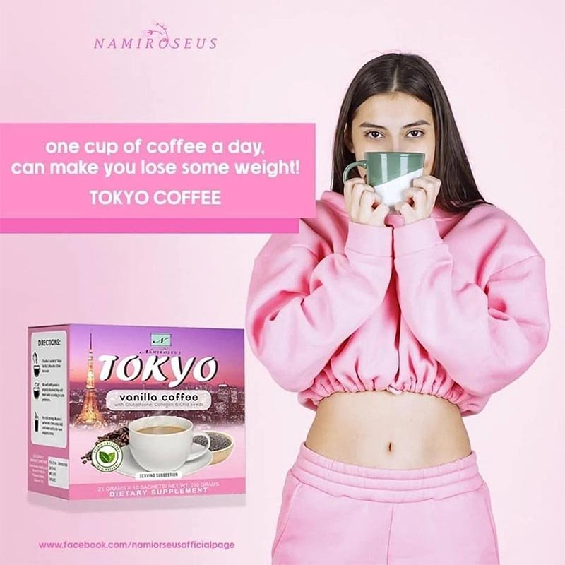 Tokyo-2.jpg Namiroseus Tokyo Vanilla Coffee Slimming Coffee 10 x 21g