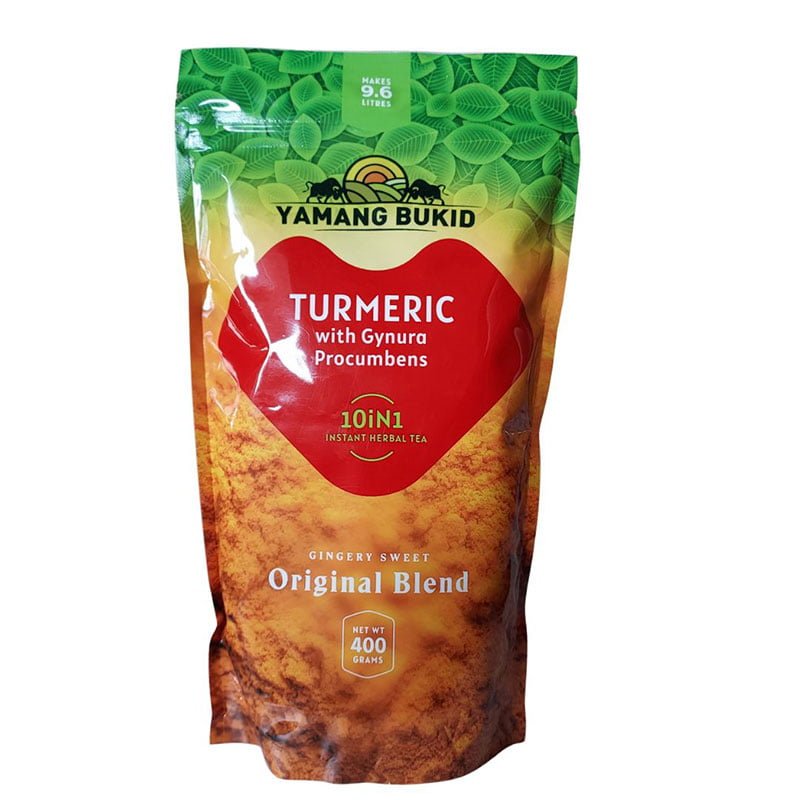Turmeric-400g.jpg Yamang Bukid Turmeric 10 in 1 instant Herbal Tea 400g