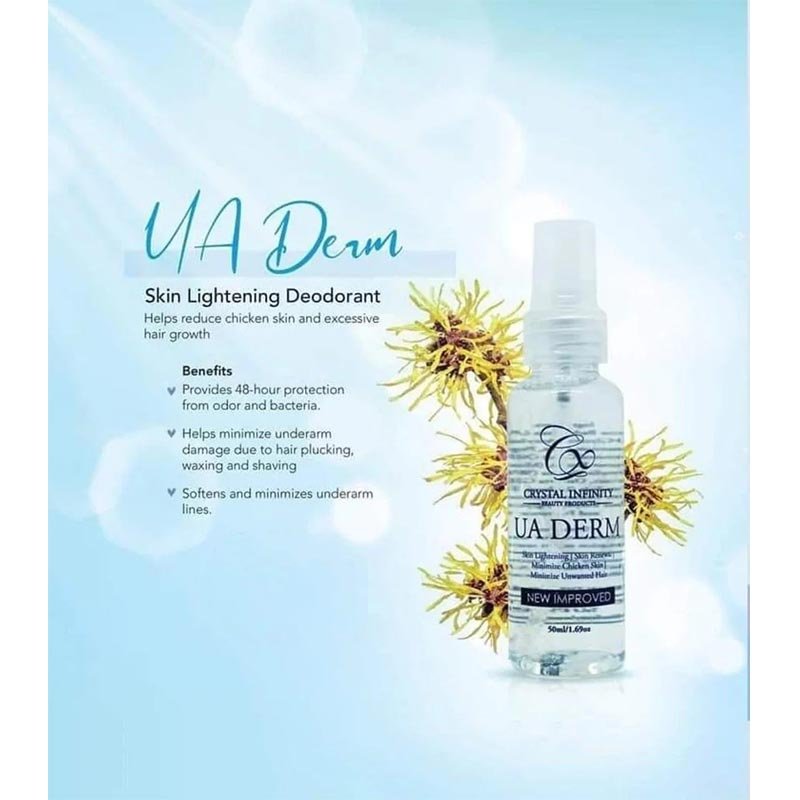 UA-Derm-1.jpg Crystal Infinity (Underarm) UA DERM Spray New Improved 50ml