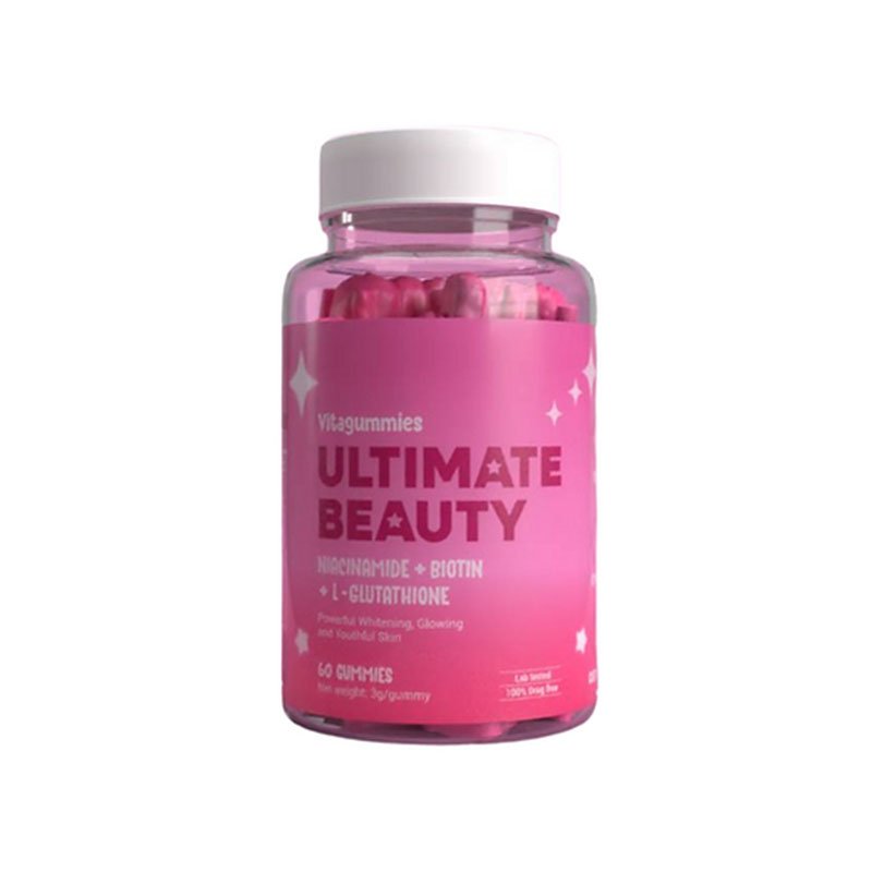 Vita Gummies Ultimate Beauty Niacinamide + Biotin + L-Glutathione 60 Gummies