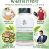 Ureshii Acetyl L-Carnitine Capsules 03 Ureshii Acetyl L-Carnitine Capsules-Dietary Supplement| 60 Capsules | Energy Metabolism Support Supplement | Made in Japan