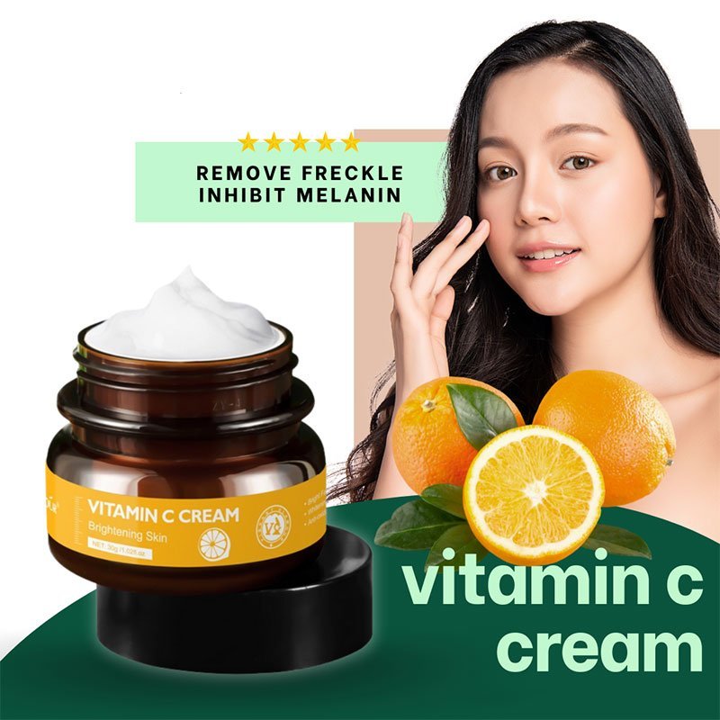 VIBRANT GLAMOUR Vitamin C Cream Brightening Skin Care 30g