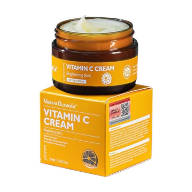 VIBRANT GLAMOUR Vitamin C Cream Brightening Skin Care 30g