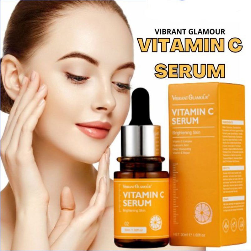 VIBRANT GLAMOUR Vitamin C Serum Brightening Skin Care 30ml
