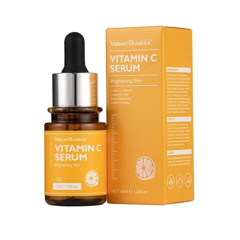VIBRANT GLAMOUR Vitamin C Serum Brightening Skin Care 30ml