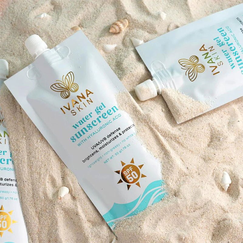 Water-Gel-Sunscreen-2.jpg Ivana Skin Water Gel Sunscreen with Hyaluronic Acid SPF50