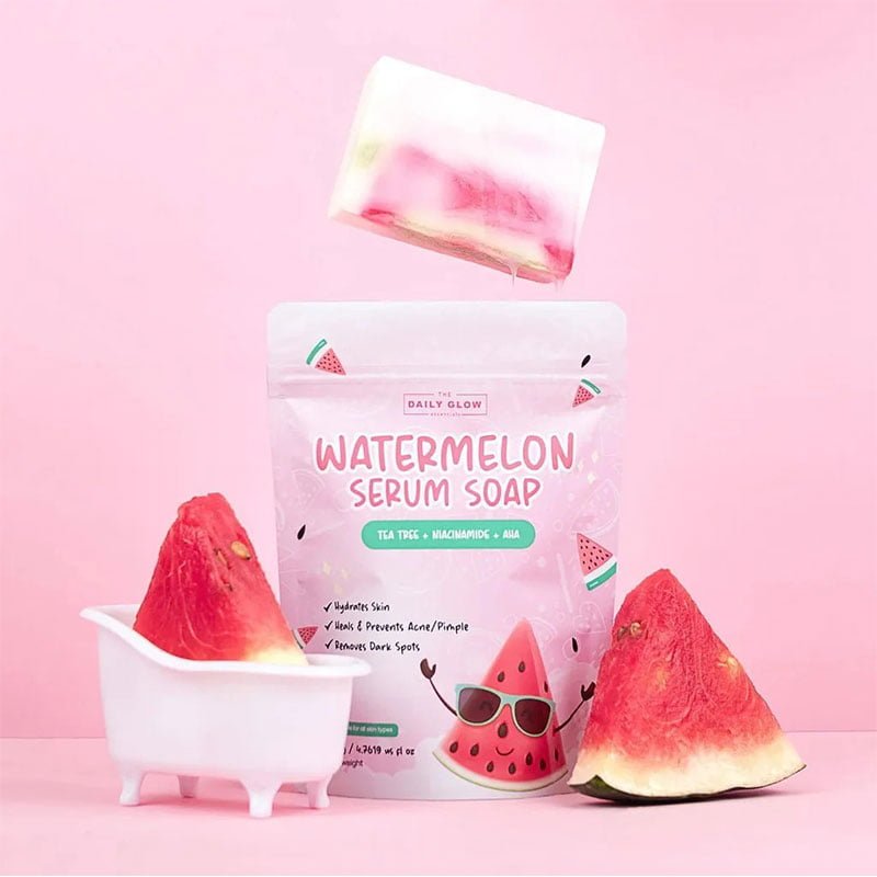 Watermelon-Serum-Soap-1.jpg The Daily Glow Watermelon Serum Soap 135g