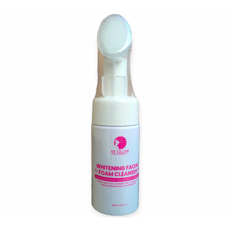 Whitening-Facial-Foam.jpg SY GLOW Whitening Facial Foam Cleanser 100ml