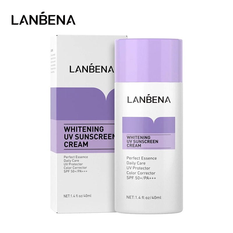 Lanbena Whitening UV Sunscreen Cream  Spf 50+/PA+++ 40ml
