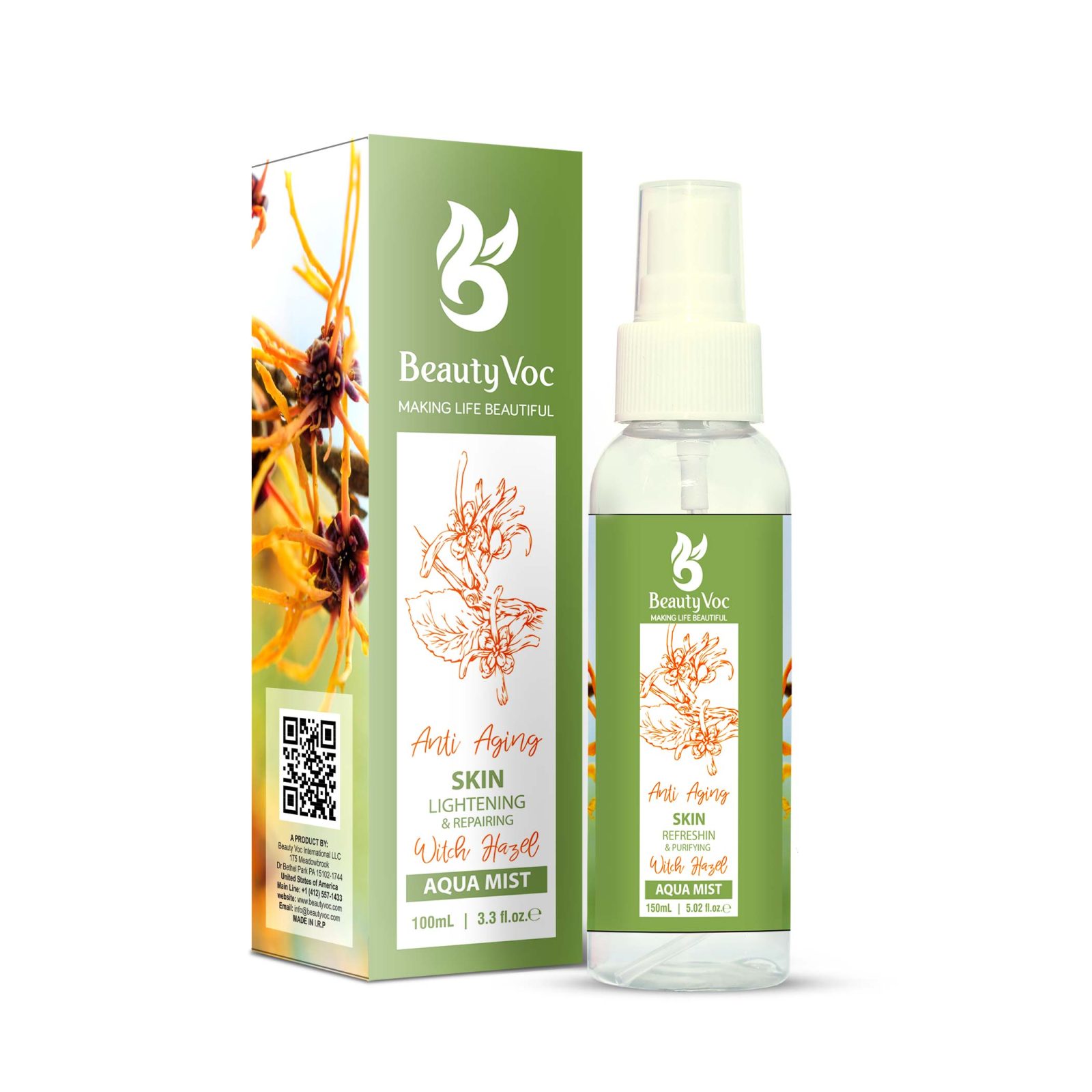 Anti Aging Witch Hazel Aqua Mist