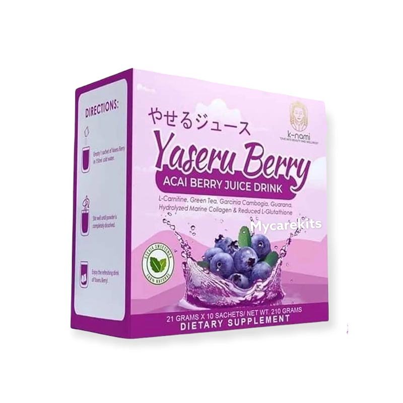 Yaseru-Berry.jpg Yaseru Berry Acai Berry Juice Drink – Slimming 21g x 10