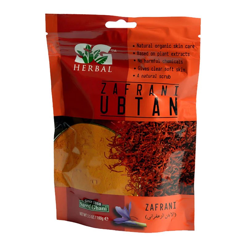 Zafrani-Ubtan.jpg Saeed Ghani Herbal Zafrani Ubtan 100g