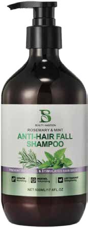 Beauty Ambition Rosemary Mint Anti-Hairfall Shampoo 500 Ml