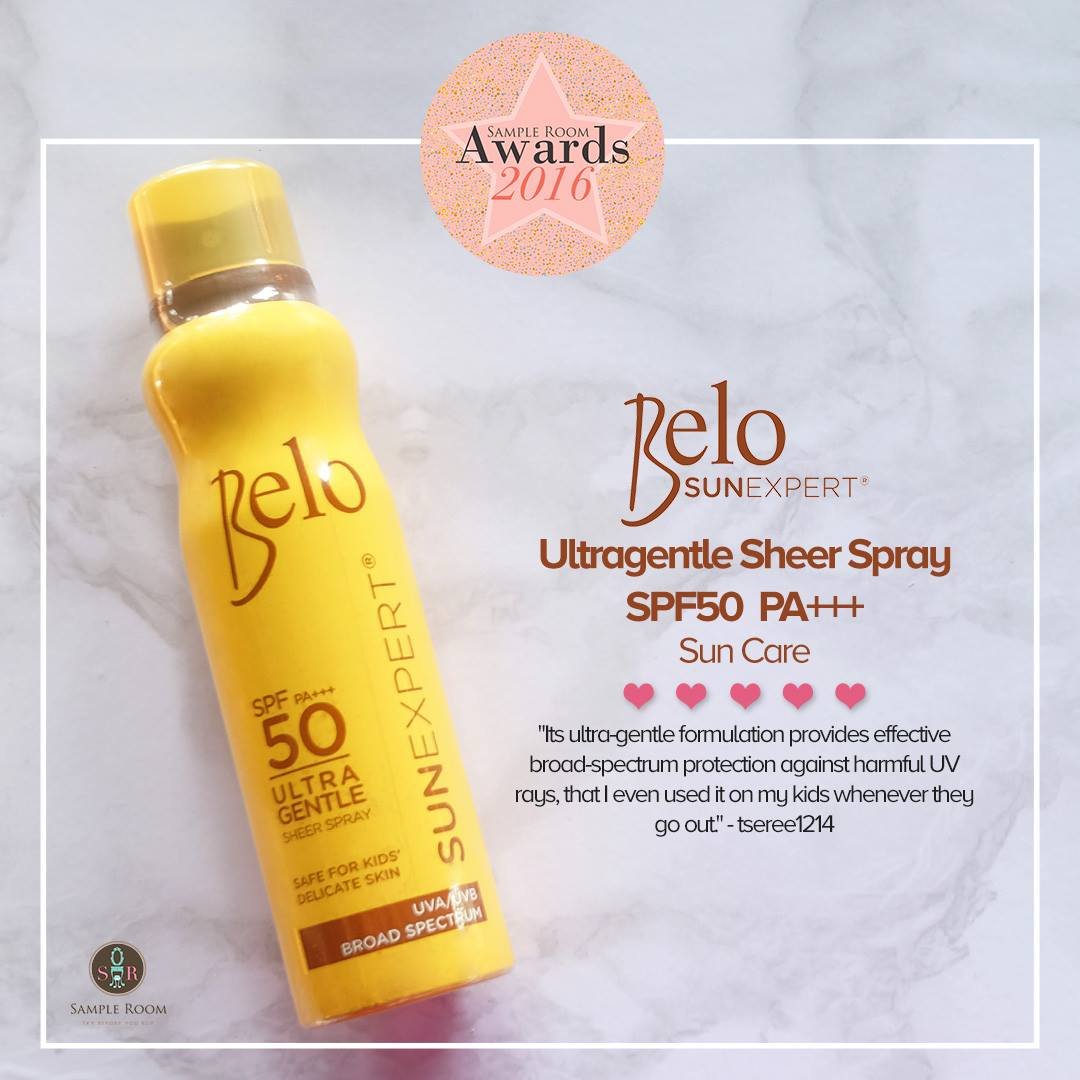 Belo Essentials SunExpert Ultragentle Sheer Spray SPF50 and PA+++