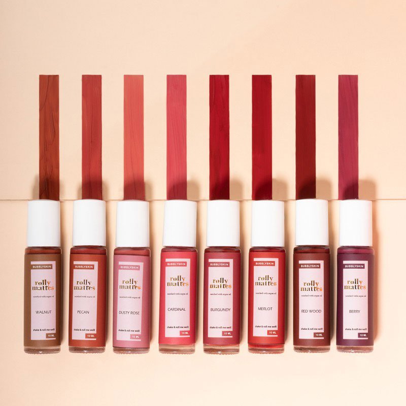 Bubblyskin Rolly Mattes Merlot