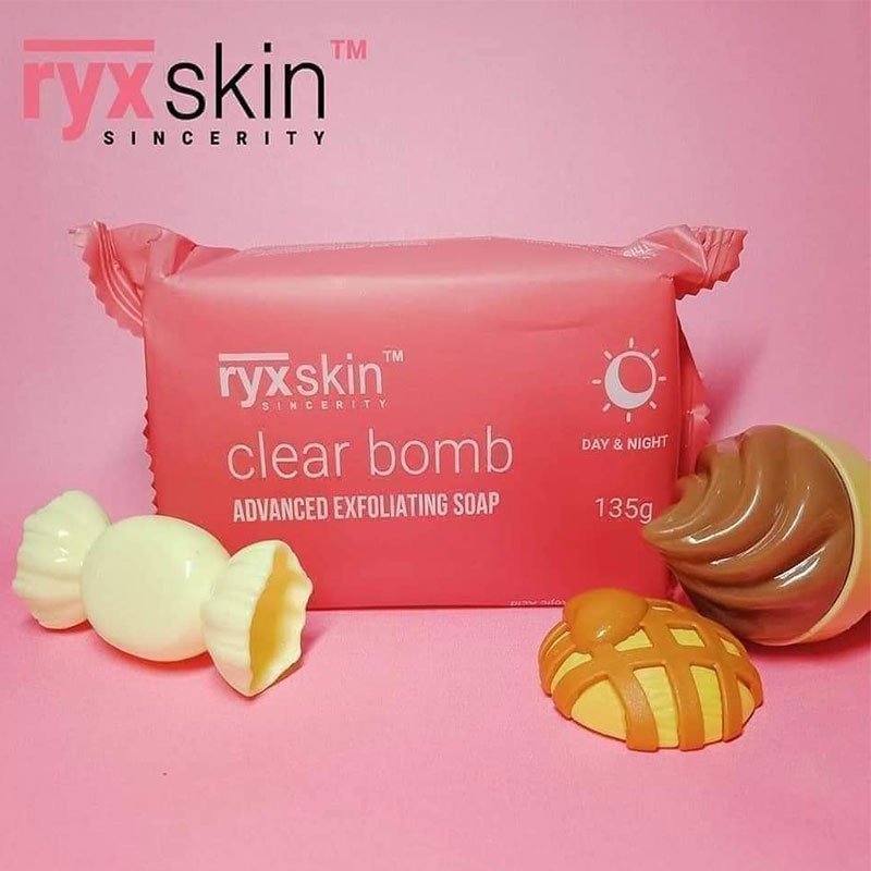 clearbomb.jpg RYX Clearbomb Advance Exfoliating Soap 135g