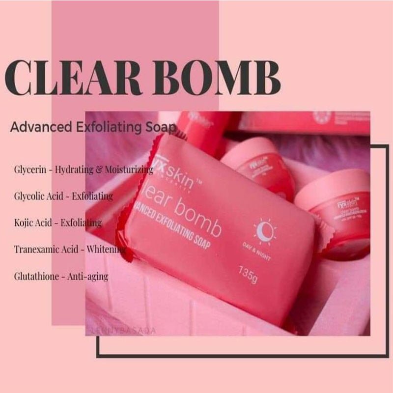RYX Clearbomb Advance Exfoliating Soap 135g