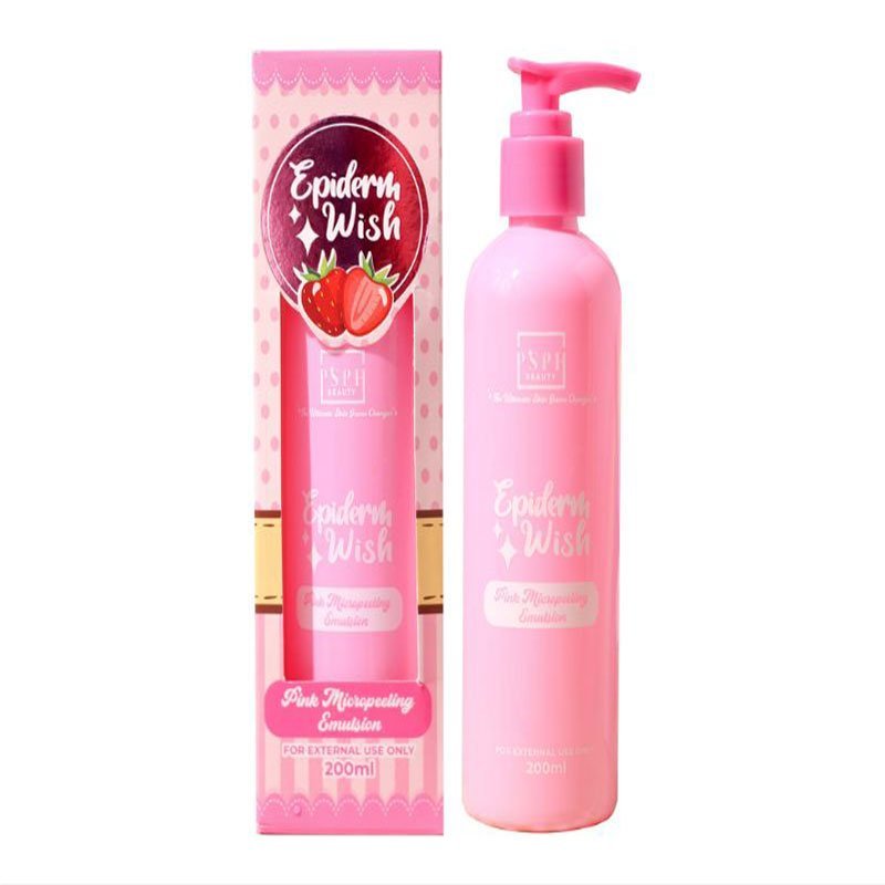epiderm-wish.jpg PSPH Beauty Epiderm Wish Pink Micropeeling Emulsion 200ml