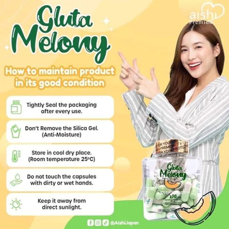 Aishi Gluta Melony Advanced White x10