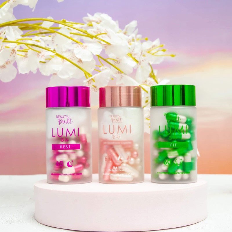Beauty Vault Lumi 60capsules (Glutathione,Rest,Fit)