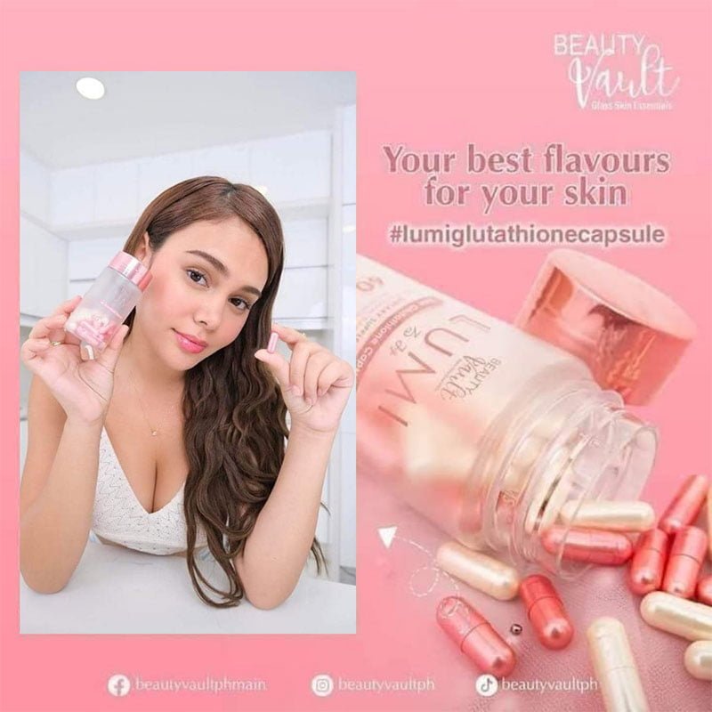 Beauty Vault Lumi 60capsules (Glutathione,Rest,Fit)