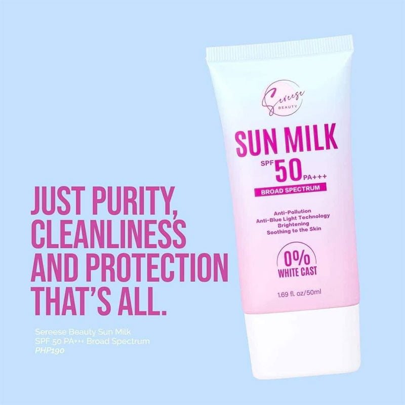 new-sun-milk-1.jpg Sereese Beauty Sun Milk Sunscreen SPF50 30ml