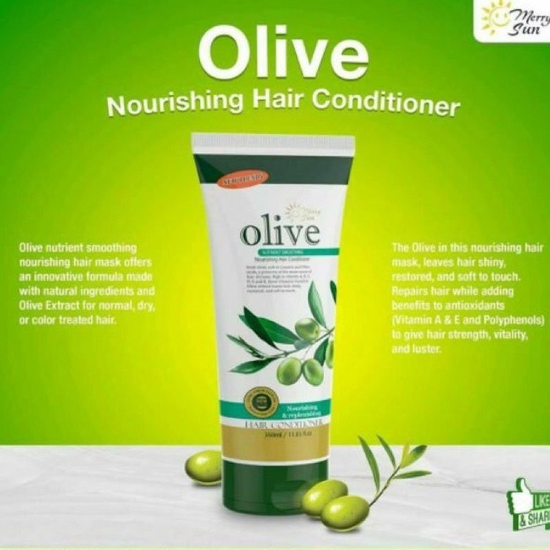 olive-conditioner1.jpg Merry Sun Olive Conditioner 350ml