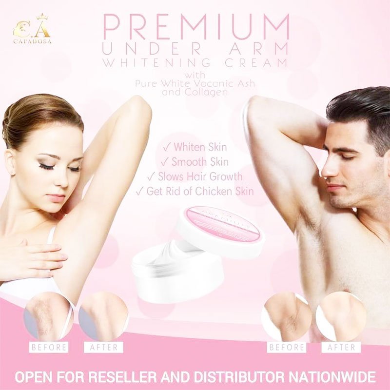 CAPADOSA Premium Underarm Whitening Cream 12g
