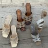 Crystal Buckle Slides - colour collection