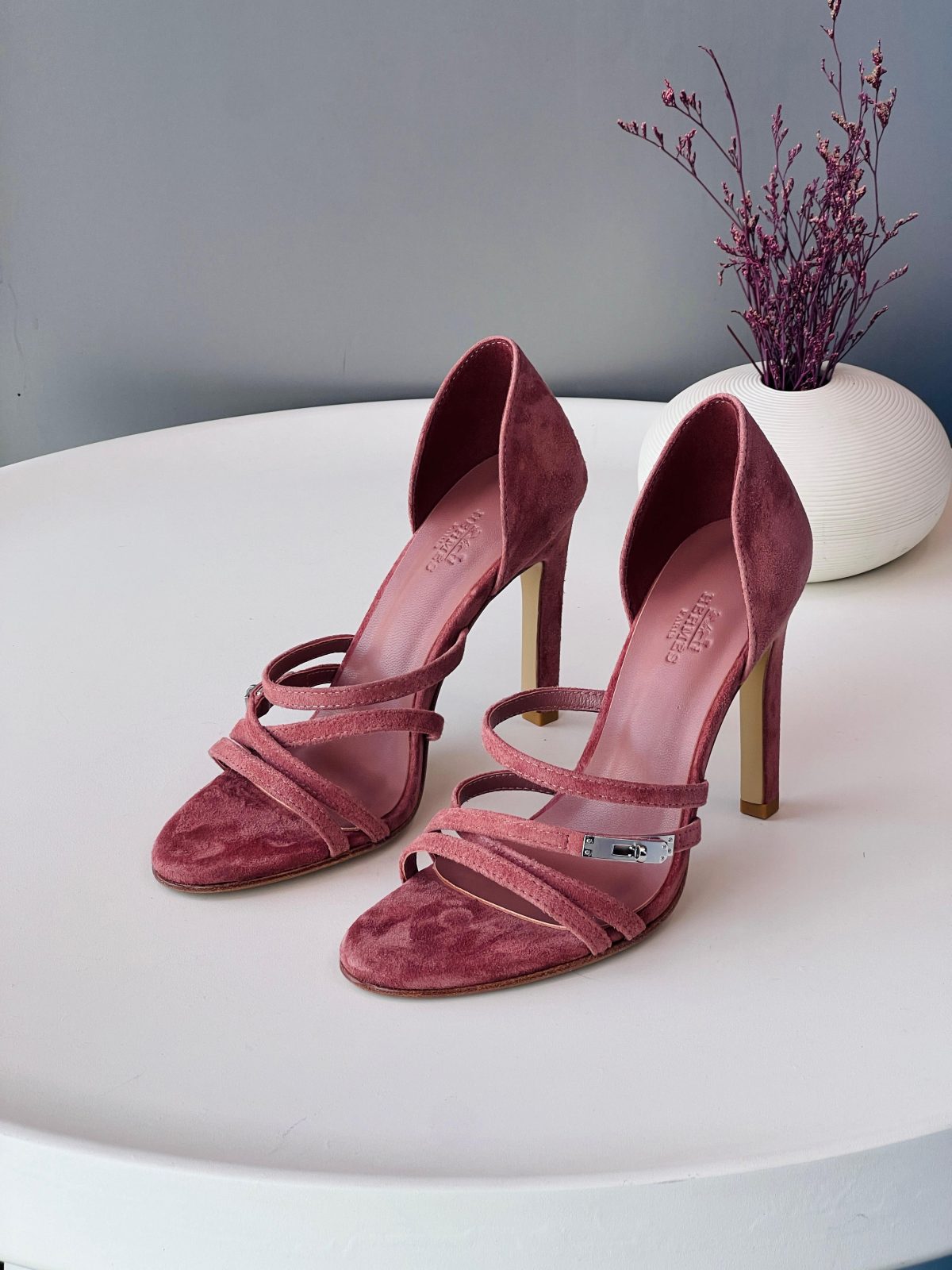 Strappy Occasion Heels - Pink Strappy Occasion Heels - Pink