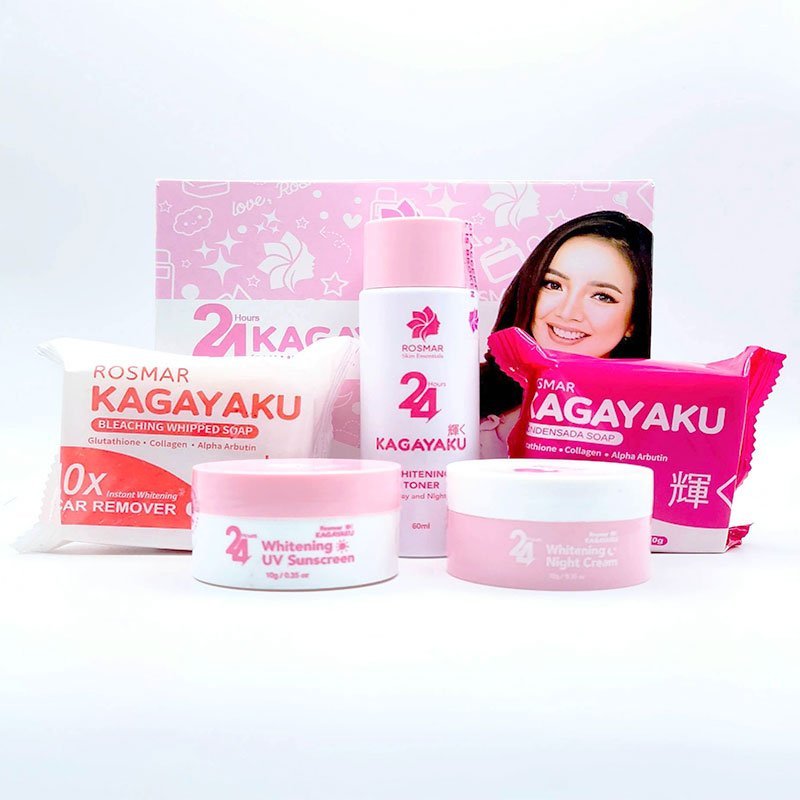 Rosmar 24Hr Kagayaku Whitening Facial Set